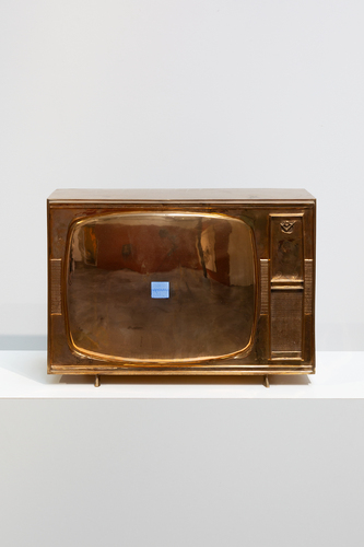 Wolf Vostell 9 qcm Fluxus TV, 1995